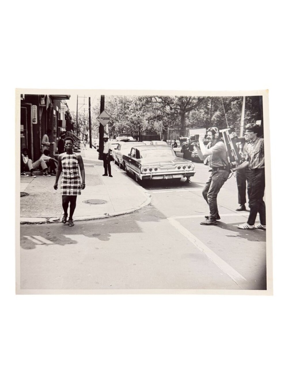 Rare 1967 Philadelphia Street Photography Film Crew 12th Oxford The Jungle